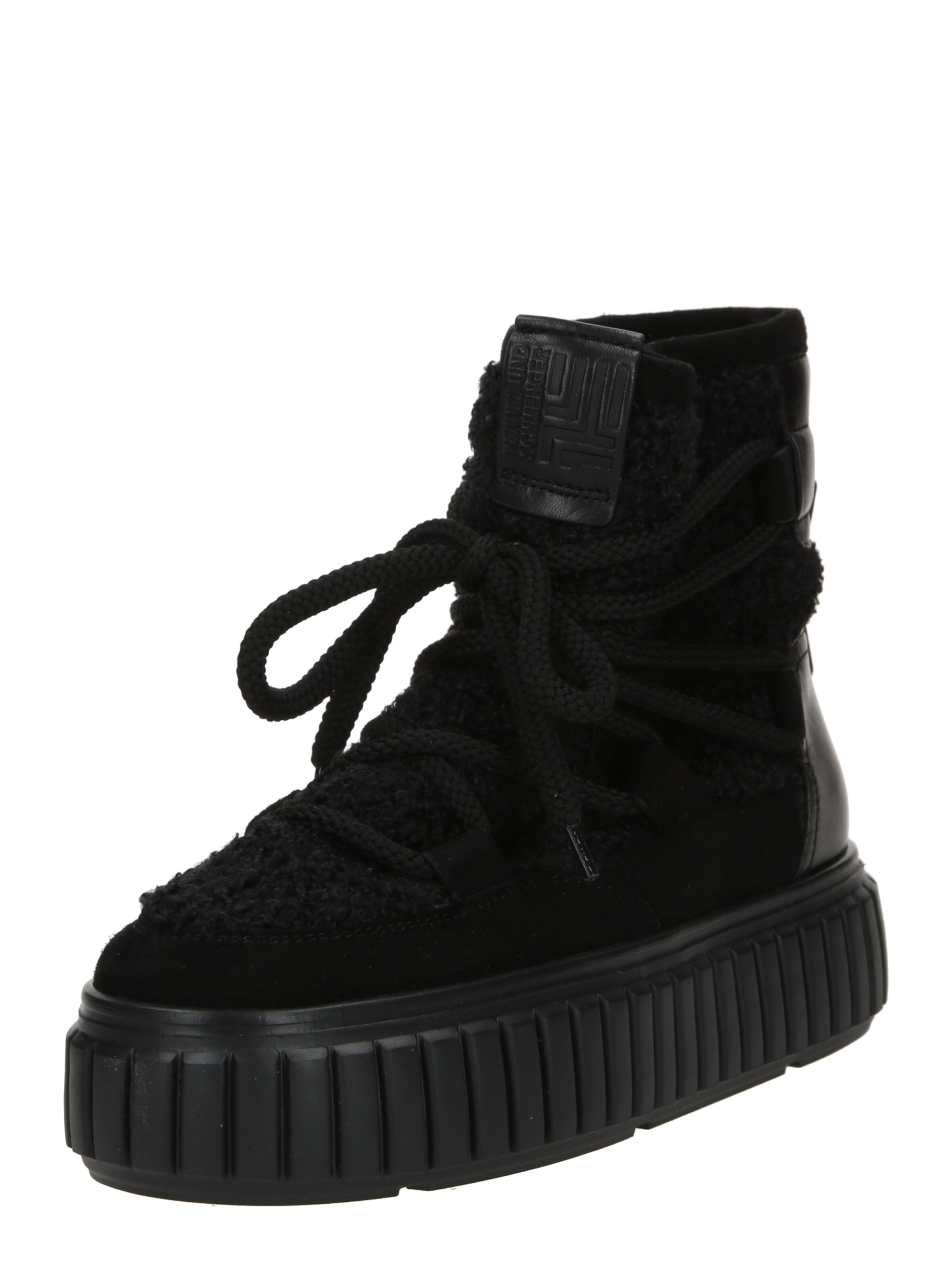 Kennel & Schmenger Schnürstiefelette 'ZAP' in Schwarz: Vorderseite