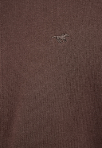MUSTANG Sweatjacke 'Dillon' in Braun