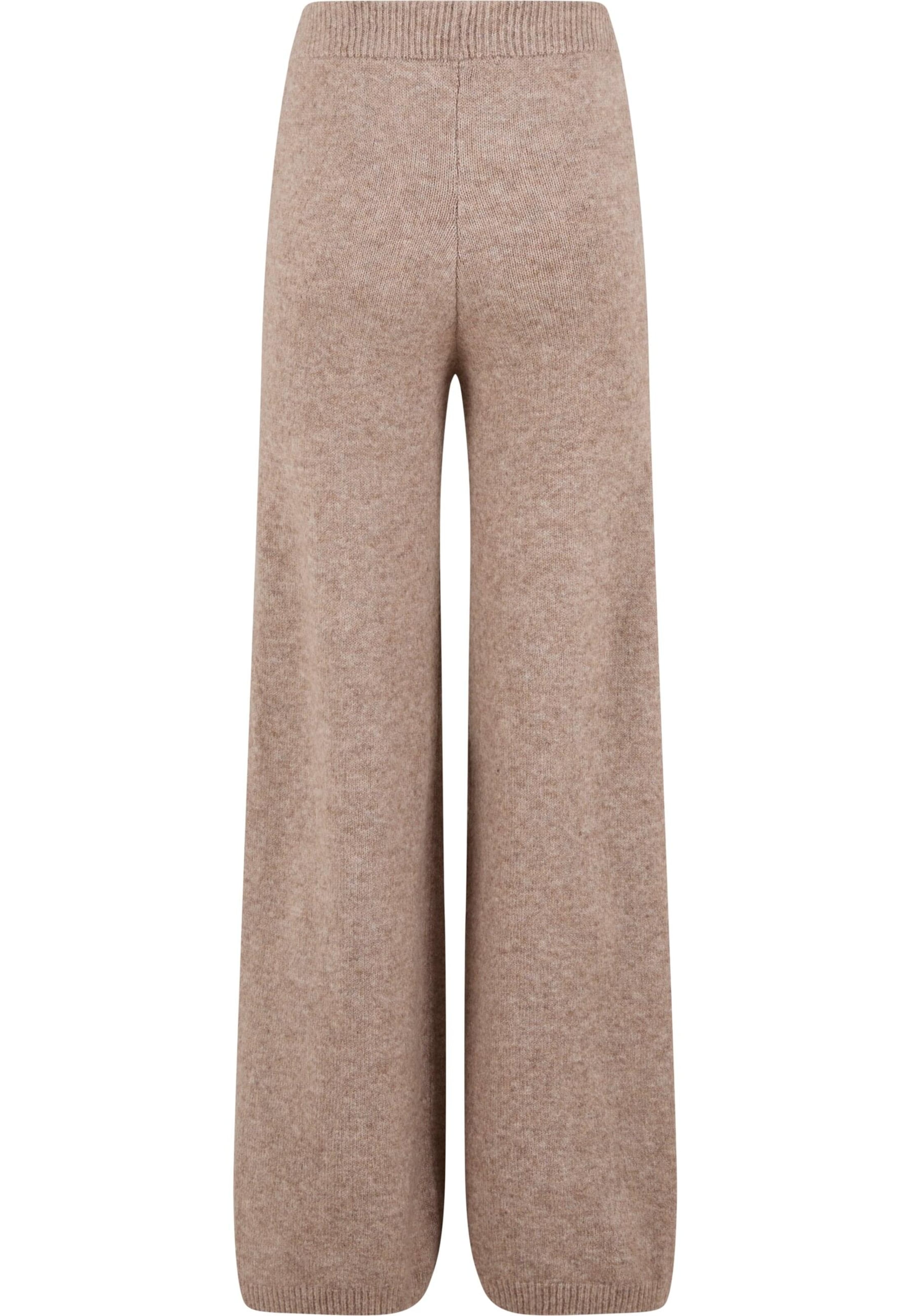 Urban Classics Normální Kalhoty – hnědá