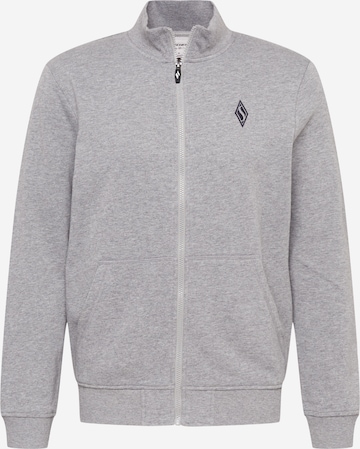 SKECHERS Athletic Zip-Up Hoodie in Grey: front