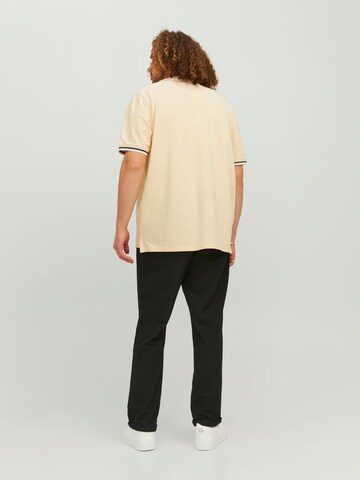 Jack & Jones Plus Shirt 'JJEPAULOS' in Geel