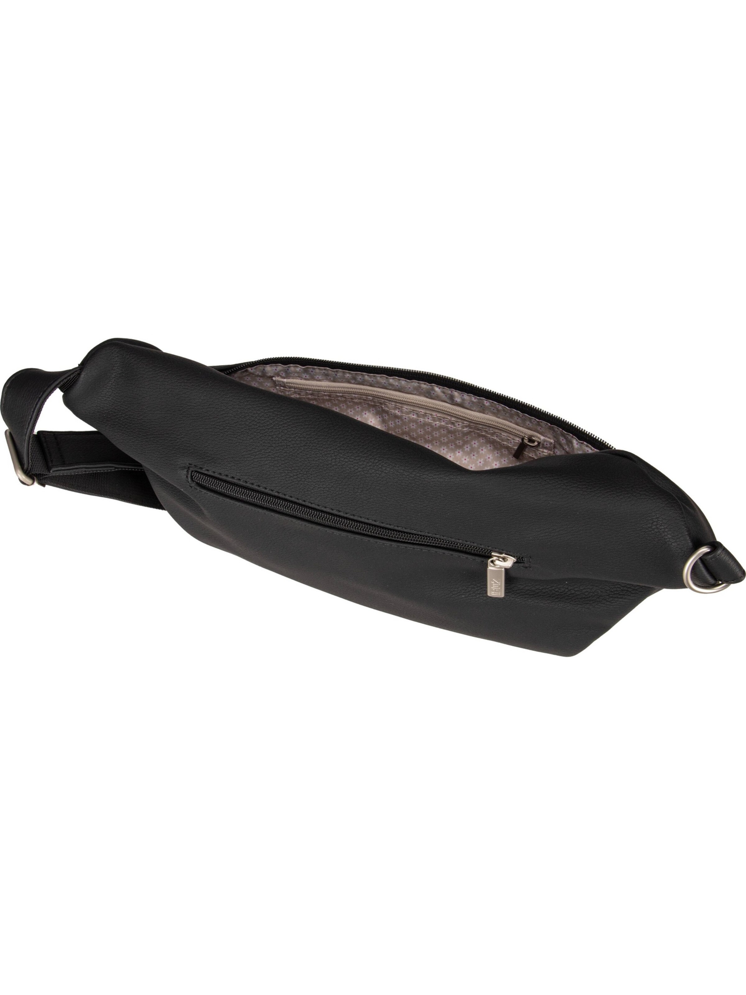 ZWEI Fanny Pack 'Mademoiselle.M' in Black