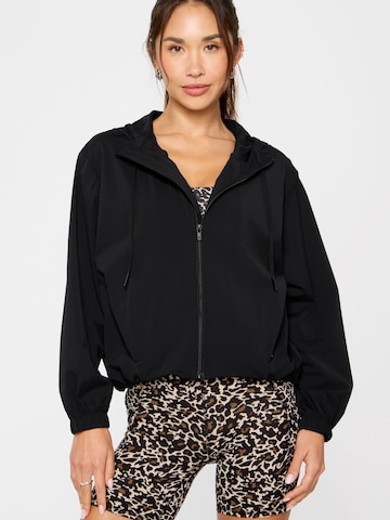 Fabletics Jacke 'ALL DAY JACKET' in Schwarz: Vorderseite