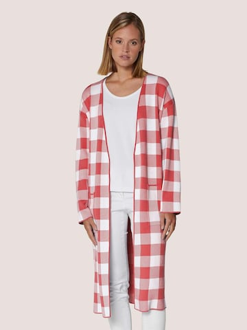 MADELEINE Mantel in Rot: Vorderseite