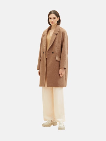 TOM TAILOR Between-Seasons Coat in Brown