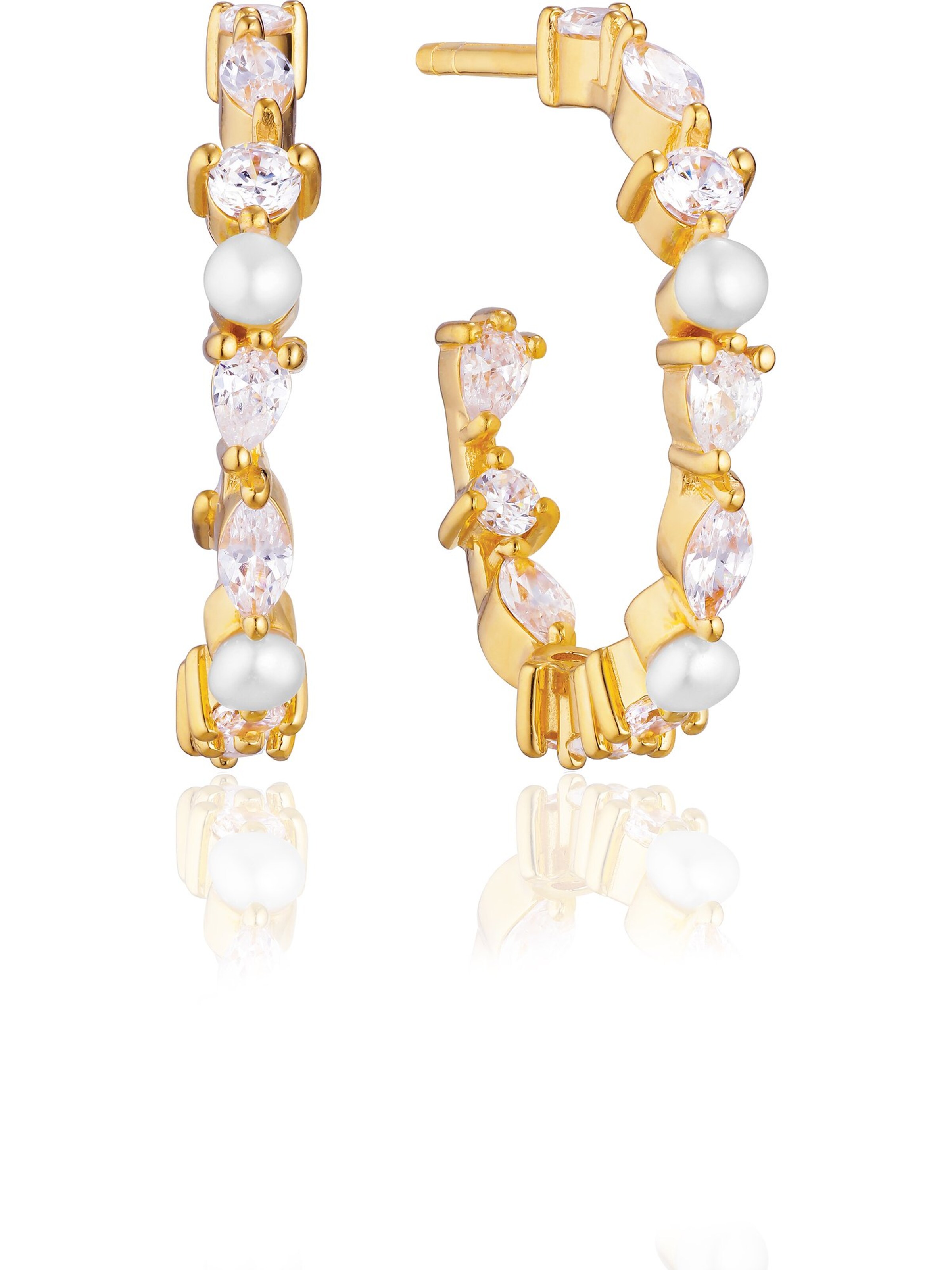 Sif Jakobs Ohrringe in Gold: Vorderseite