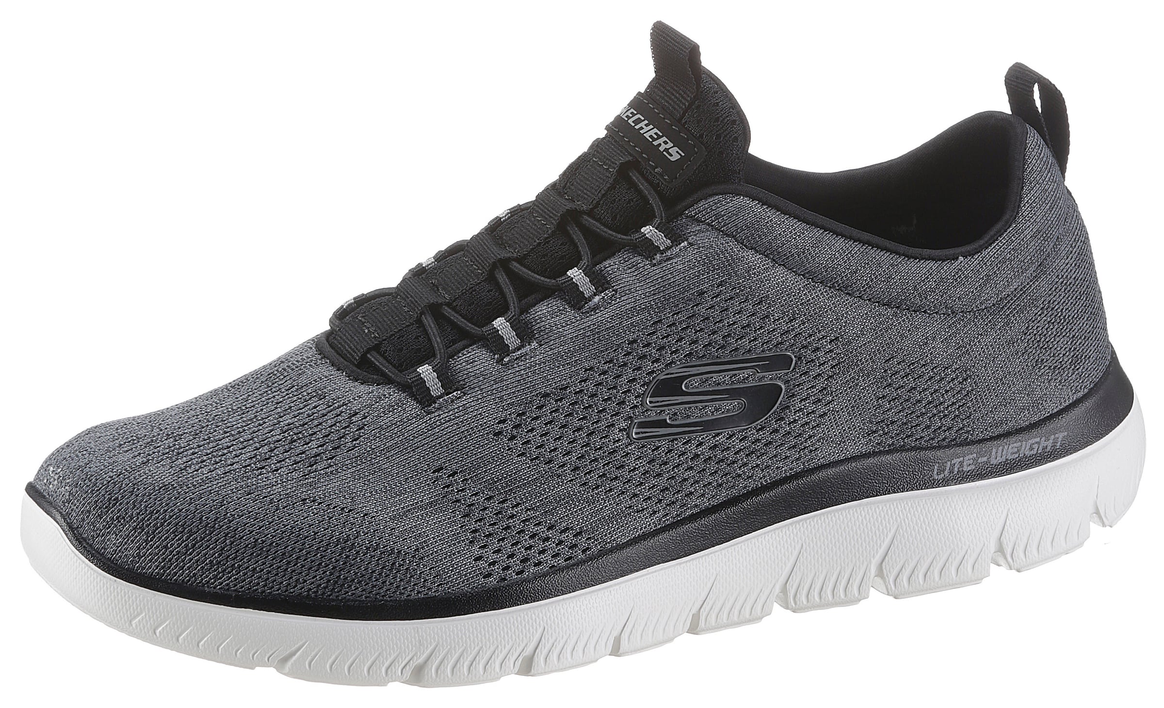 SKECHERS Sneaker low 'Summits Louvin' i grå: forside