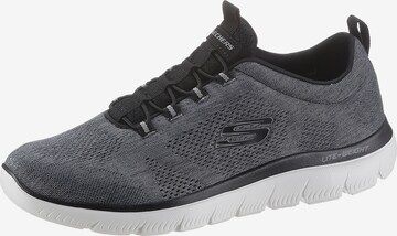 SKECHERS Låg sneaker 'Summits Louvin' i grå: framsida