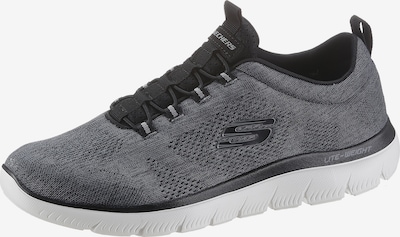 SKECHERS Sneakers laag 'Summits Louvin' in de kleur Rookgrijs / Zwart, Productweergave