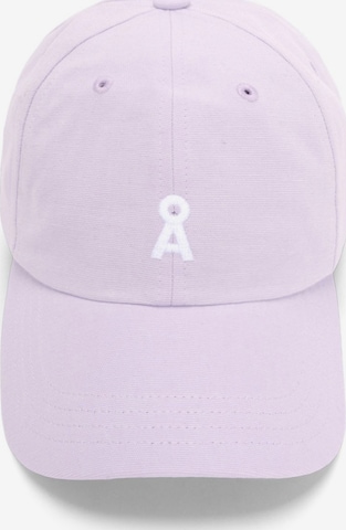 ARMEDANGELS Cap 'YENAAS BOLD' in Purple: front