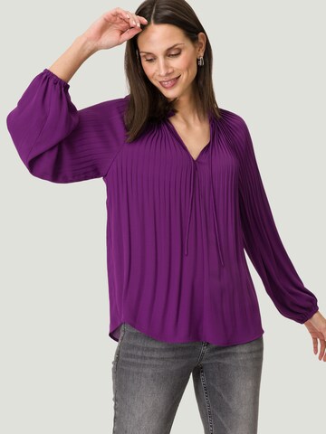 zero Blouse in Purple: front