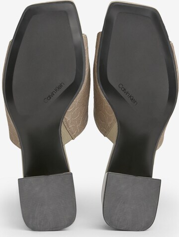 Mule Calvin Klein en beige