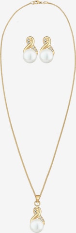 ELLI Jewelry Set 'Infinity' in Gold: front