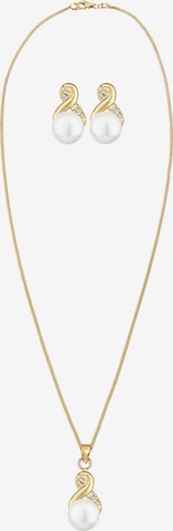 ELLI Jewelry set 'Infinity' in Gold: front