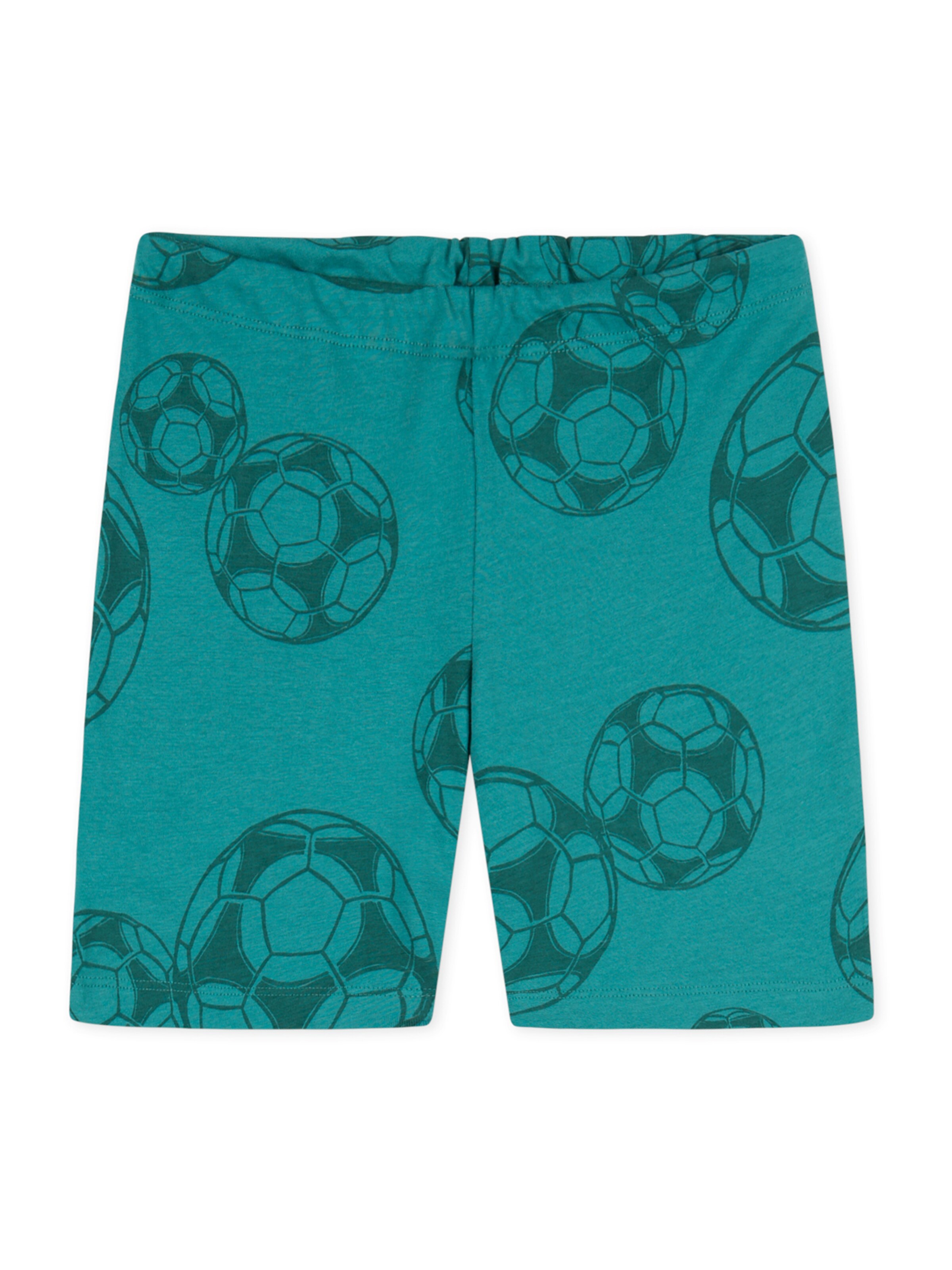 SCHIESSER Pyjama 'Boys World' in Blau