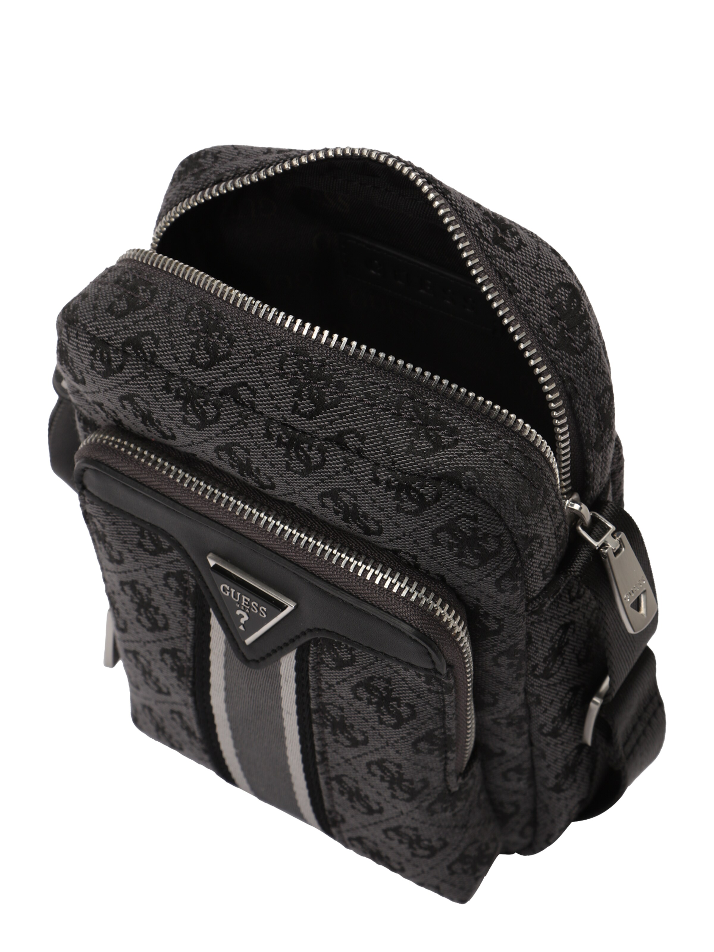 GUESS Чанта за през рамо тип преметка 'Milano' в черно