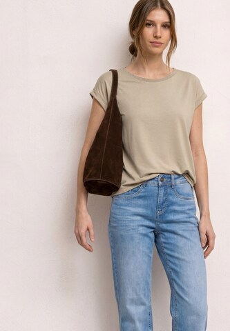 STREET ONE Shirt in Beige: front