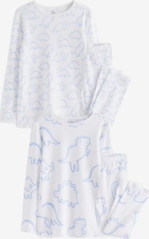 Next Pyžamo – bílá: přední strana