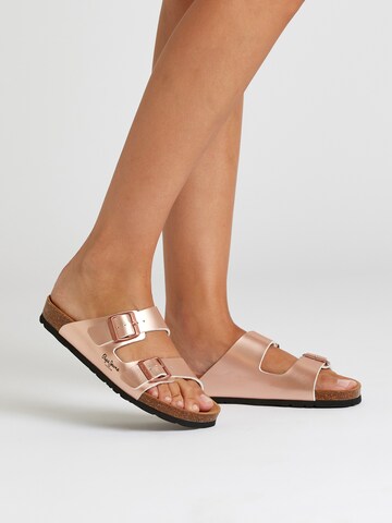 Pepe Jeans Pantolette 'Oban Claic' in Pink