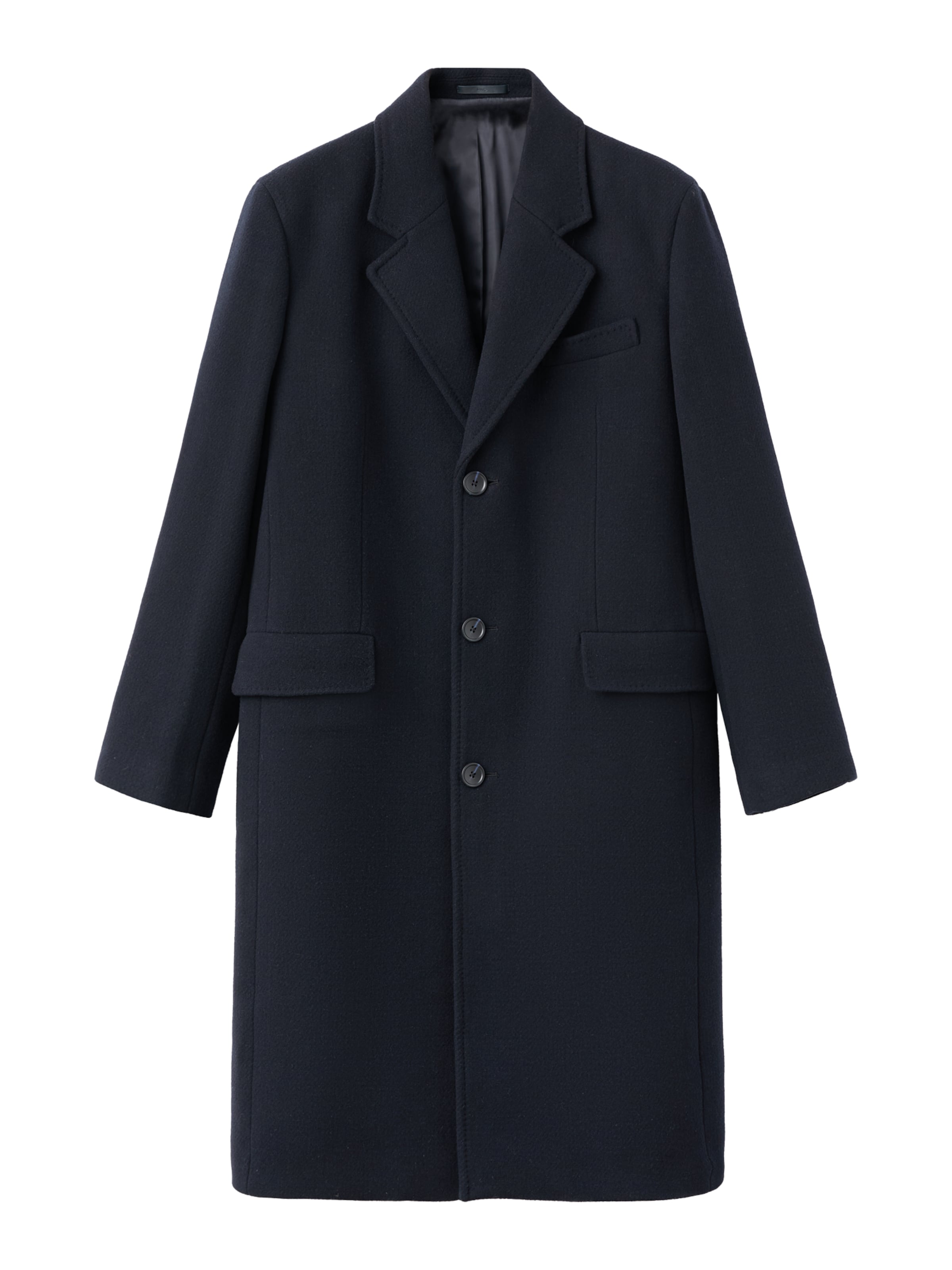 MANGO MAN Overgangsfrakke i blå: forside