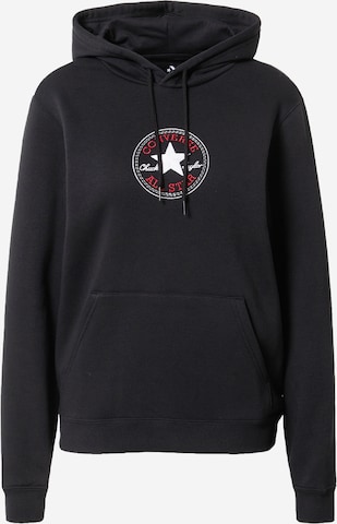 CONVERSE Sweatshirt in Schwarz: predná strana