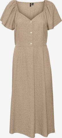 VERO MODA Zomerjurk 'MYMILO' in Beige: voorkant