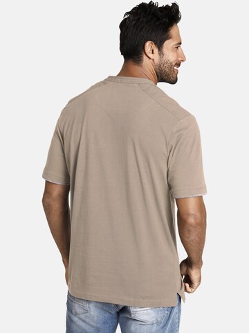 T-Shirt 'Nante' Jan Vanderstorm en beige