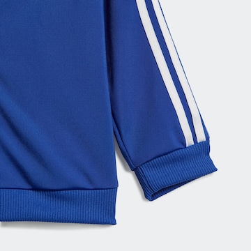 ADIDAS SPORTSWEAR Trainingsanzug 'Essentials Shiny' in Blau