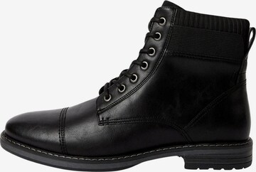 Bottines à lacets Marks & Spencer en noir : devant