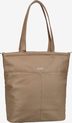 ZWEI Shopper in Beige: front