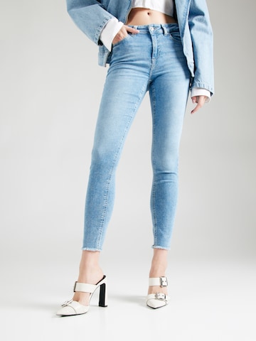 ONLY - Skinny Calças de ganga 'ONLRush' em azul: frente