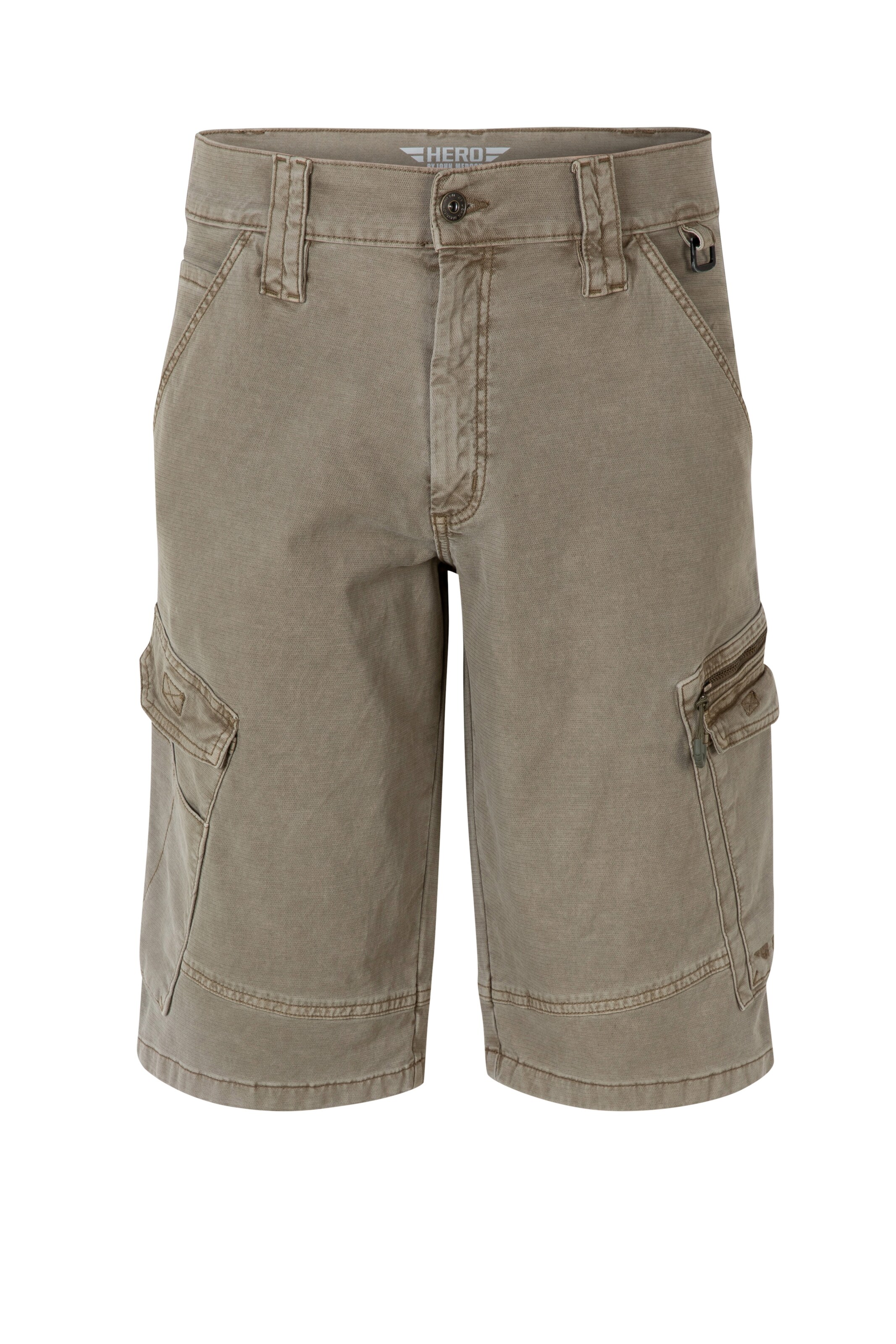 Hero Regular Shorts 'Akron' in Beige: Vorderseite