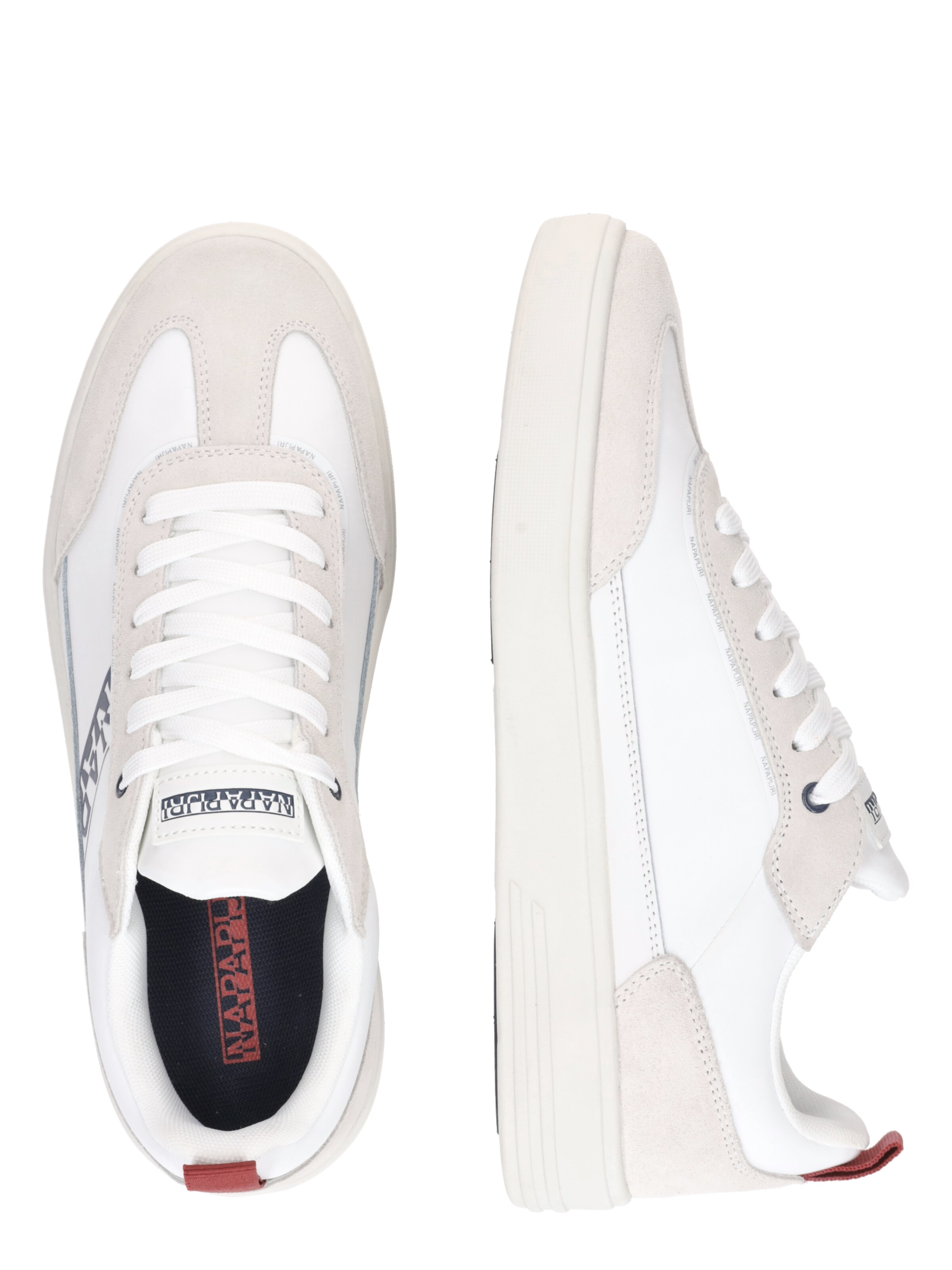 NAPAPIJRI Sneaker low 'Bark' i hvid