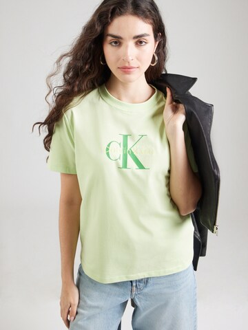 Calvin Klein Jeans T-Shirt 'HERO CLASSIC' in Grün: Vorderseite