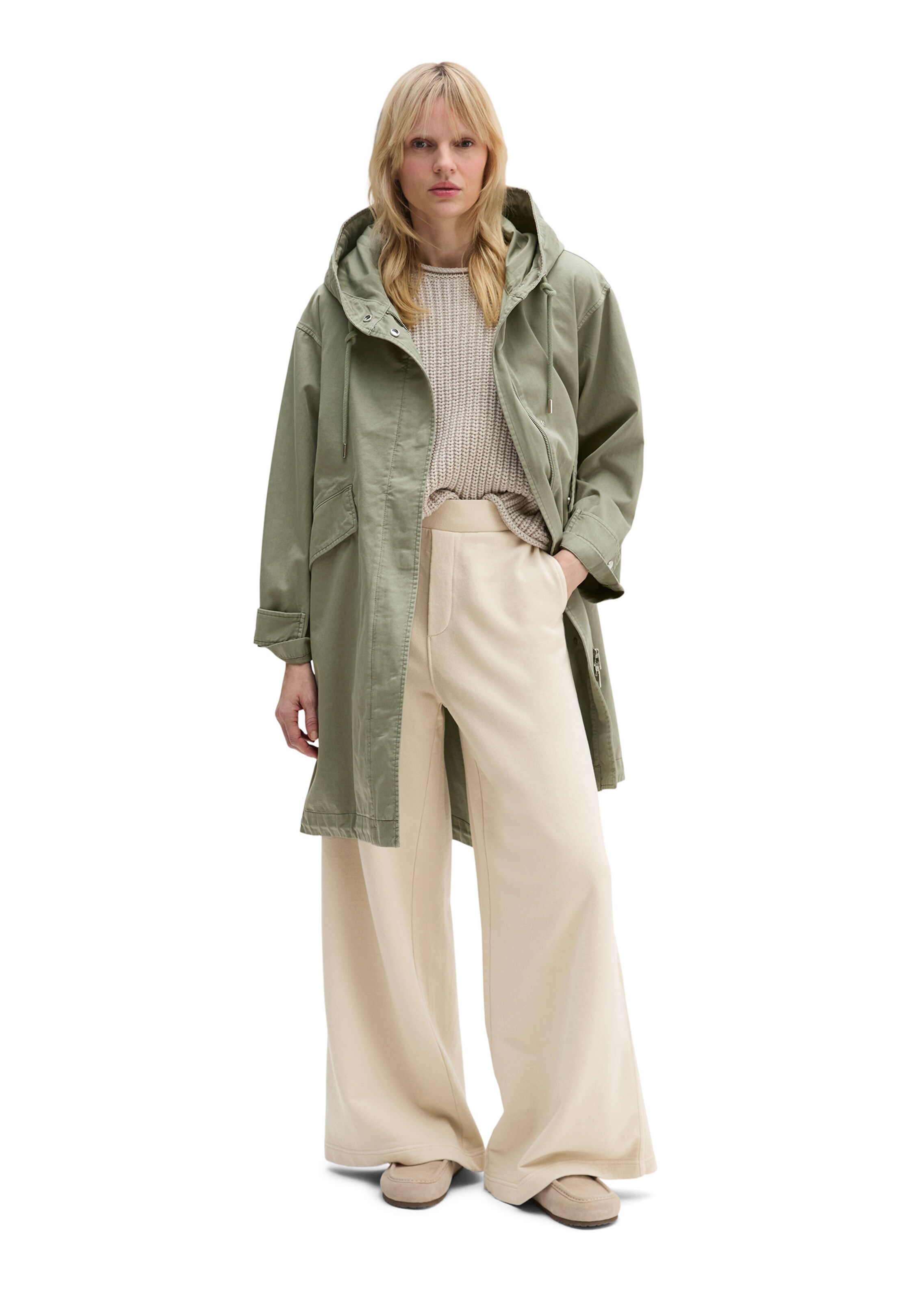 Marc O'Polo Between-seasons parka in Grey