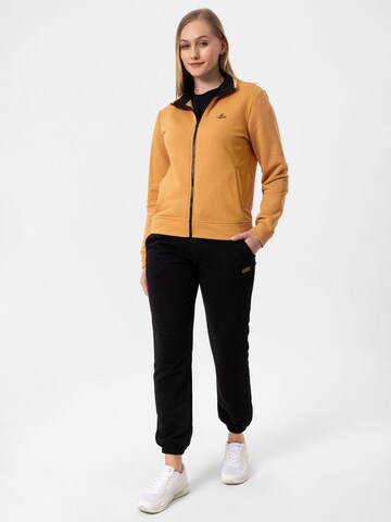 Cool Hill Sweatjacke in Braun