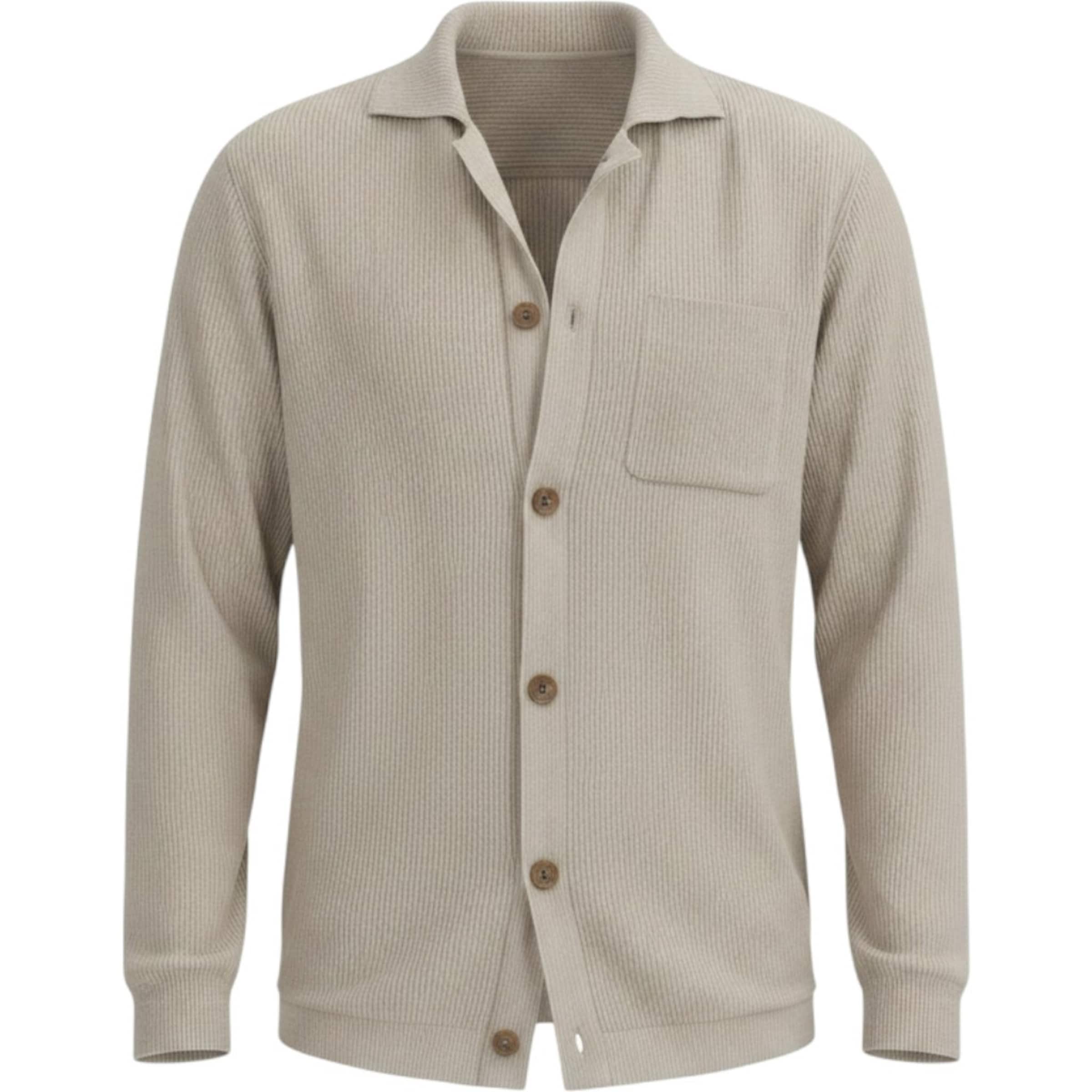 KİP Knit cardigan in Grey: front