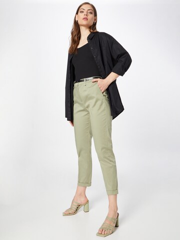 Regular Pantaloni eleganți de la s.Oliver BLACK LABEL pe verde