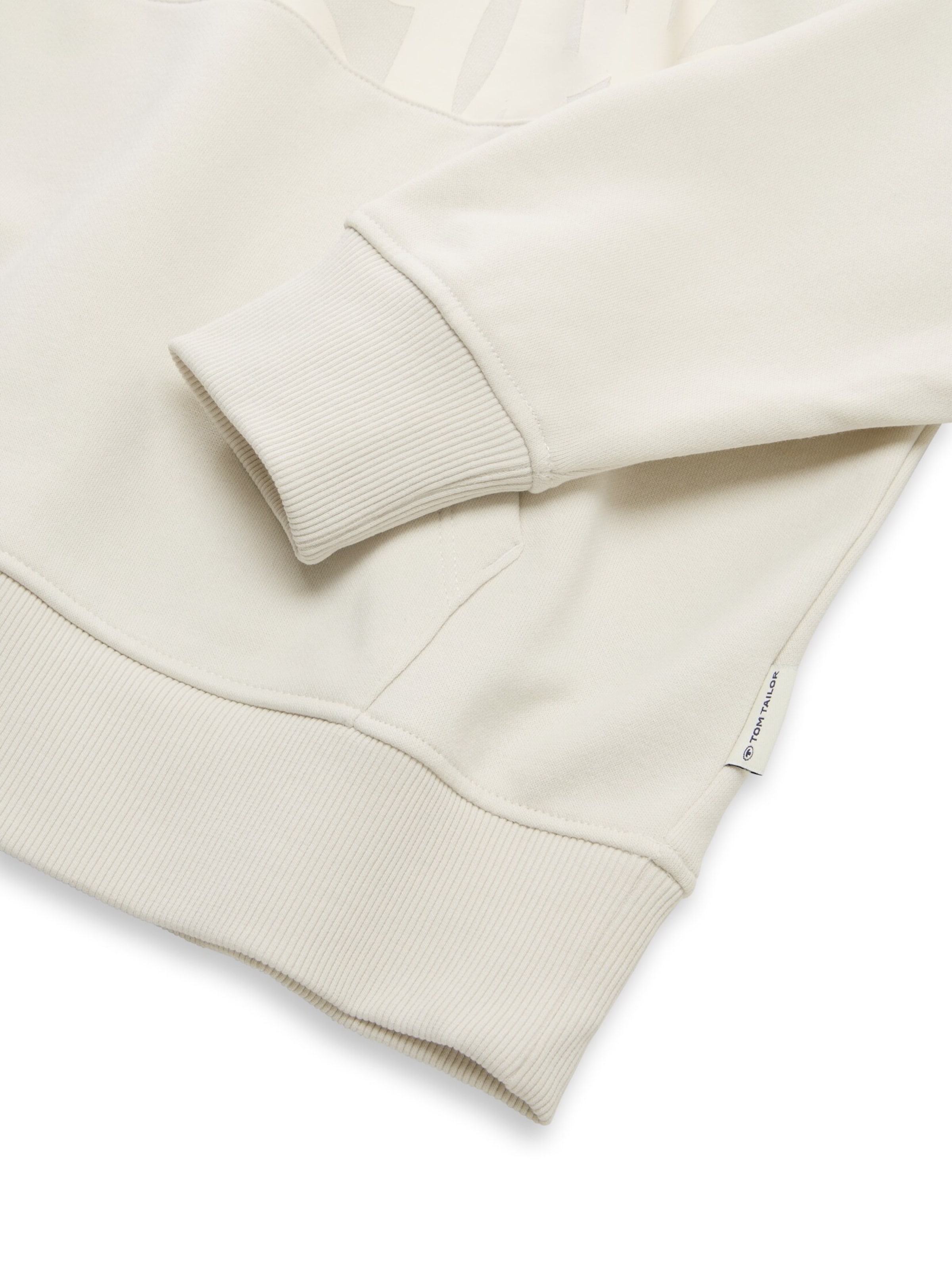 Sweat TOM TAILOR en blanc