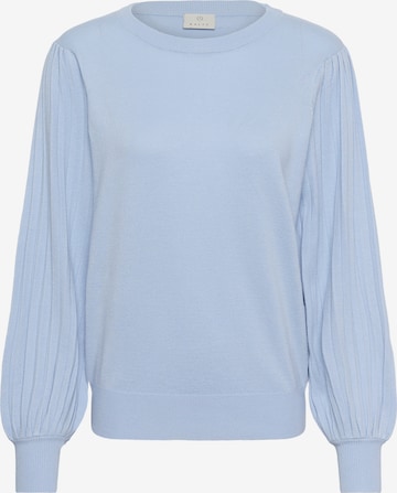 Kaffe Sweater 'Lone' in Blue: front