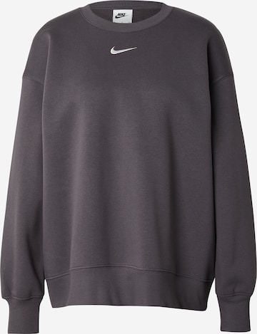 Sweat-shirt 'PHNX FLC' Nike Sportswear en gris : devant