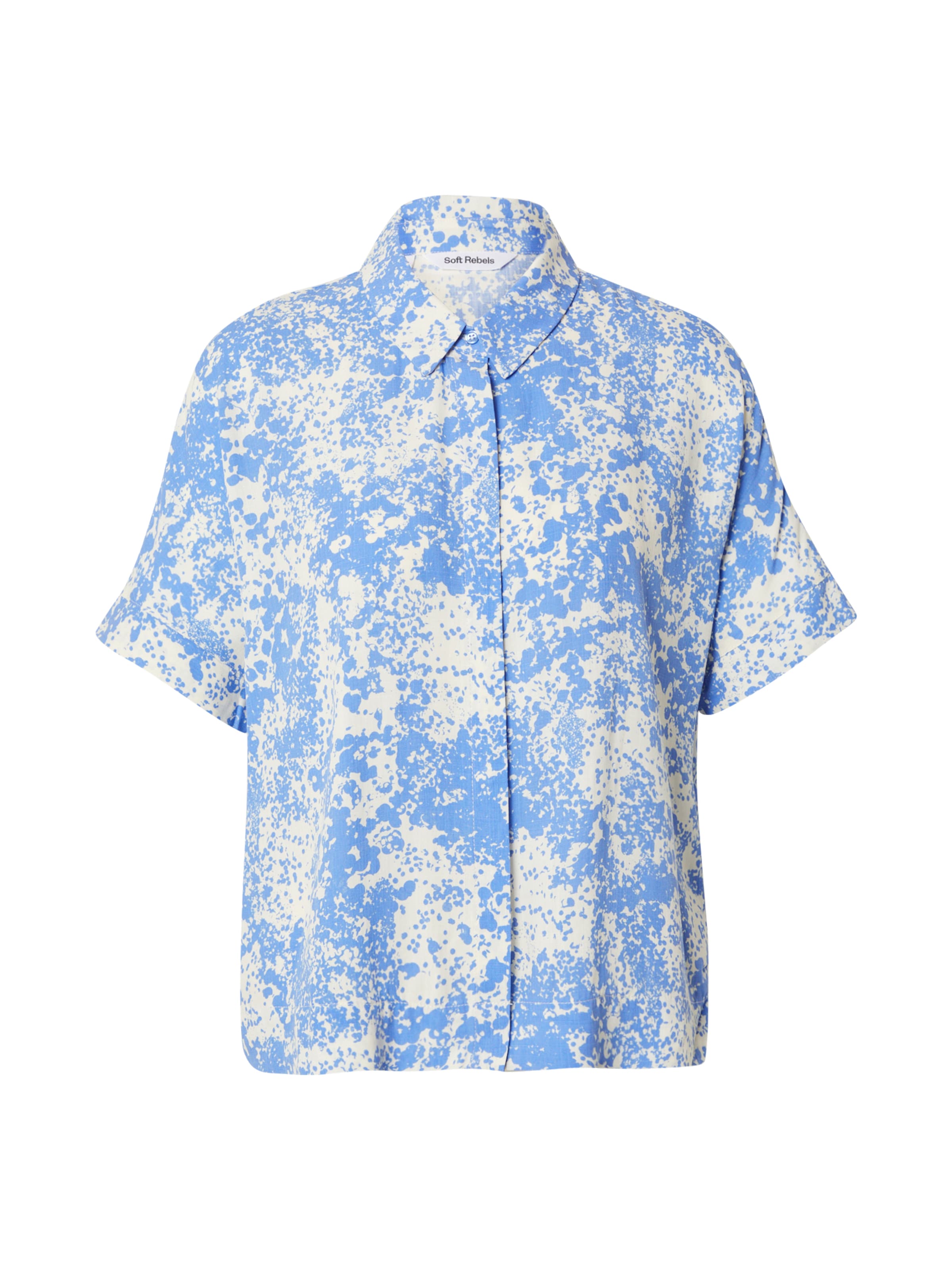 Chemisier 'Eleanor' Soft Rebels en bleu : devant