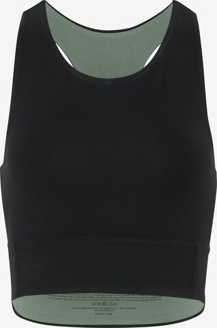 Detto Fatto Sports Top ' Yoga by Caro Cult ' in Green: front