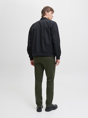 JACK & JONES Slimfit Παντελόνι τσίνο 'JJIMARCO JJBOWIE' σε πράσινο