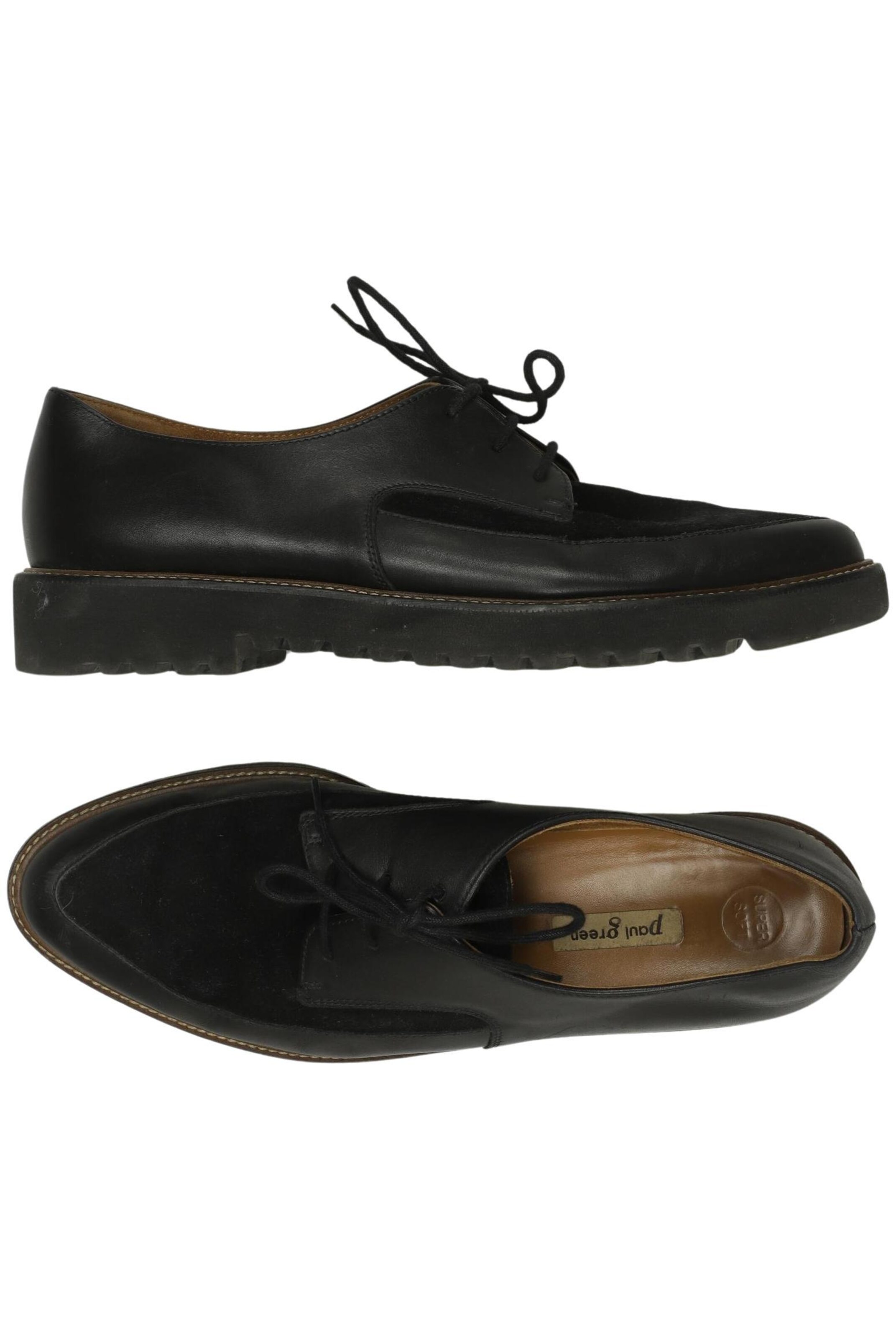 Paul Green Flats & Loafers in 38,5 in Black: front
