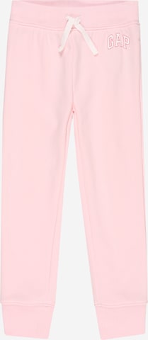 Tapered Pantaloni di GAP in rosa: frontale