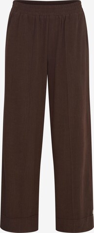 Fransa Loose fit Pants 'Atel' in Brown: front