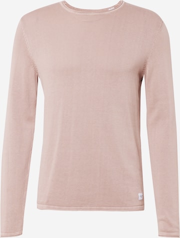 JACK & JONES Sweater 'Leo' in Pink: front