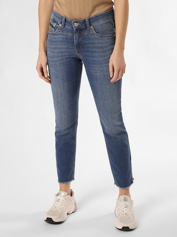 MAC Skinny Jeans 'Rich' in Blue: front