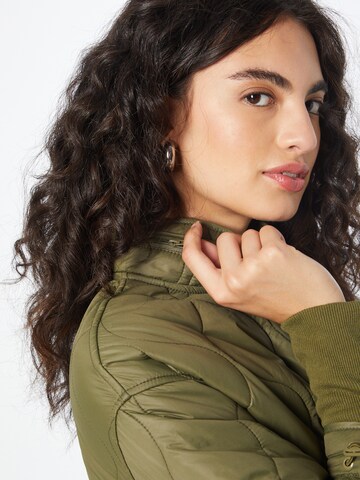 Fransa Between-Season Jacket in Green